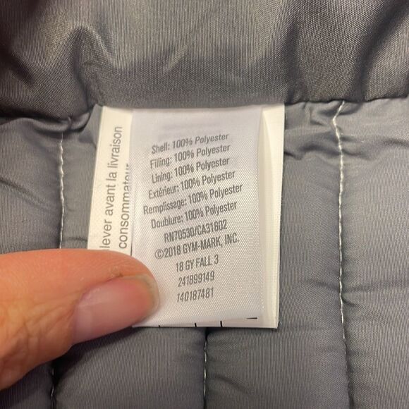 Gymboree Baby Metalic Silver puffy vest - Picture 10 of 11